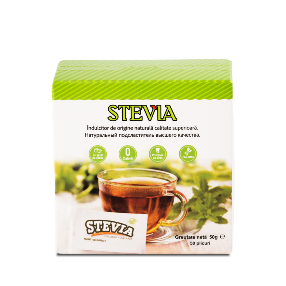 Stevia în plic