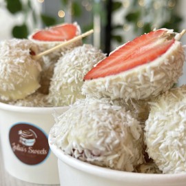 Căpșuni  în ciocolată fără zahăr