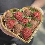 Set De Capsuni Acoperite Cu Ciocolata