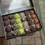 Set cadou cu decor de 24 de bomboane