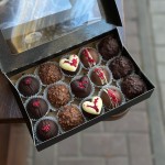 Set cadou cu decor de 15 bomboane