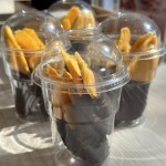 Mango in ciocolata natural în pahar (100g)