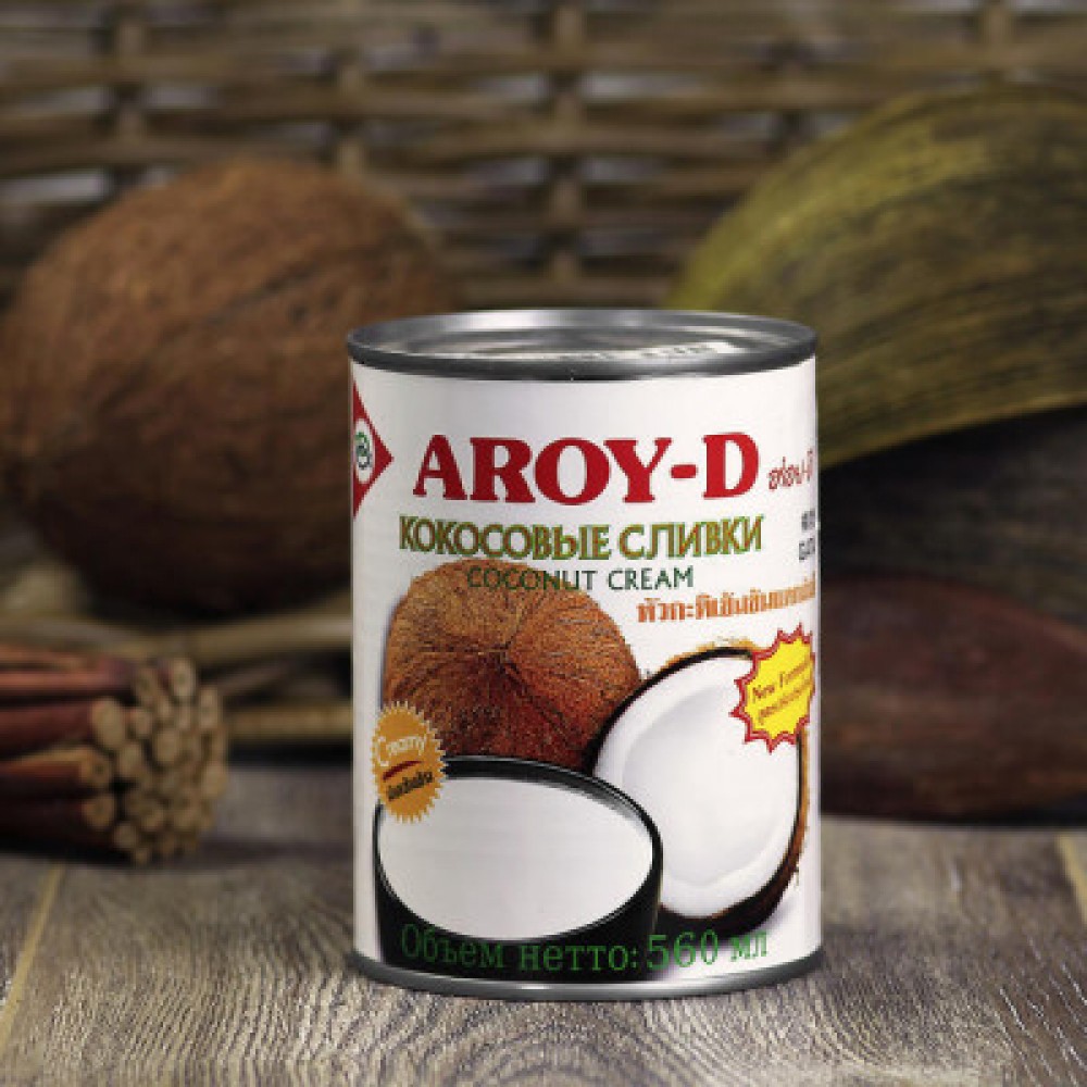 Frișcă de cocos “Aroy-D” (400ml)