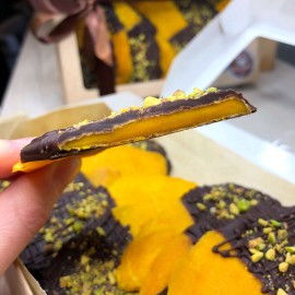 Mango în ciocolata fara zahar