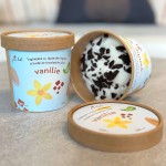  Înghetata de vanilie cu bucatele de carob