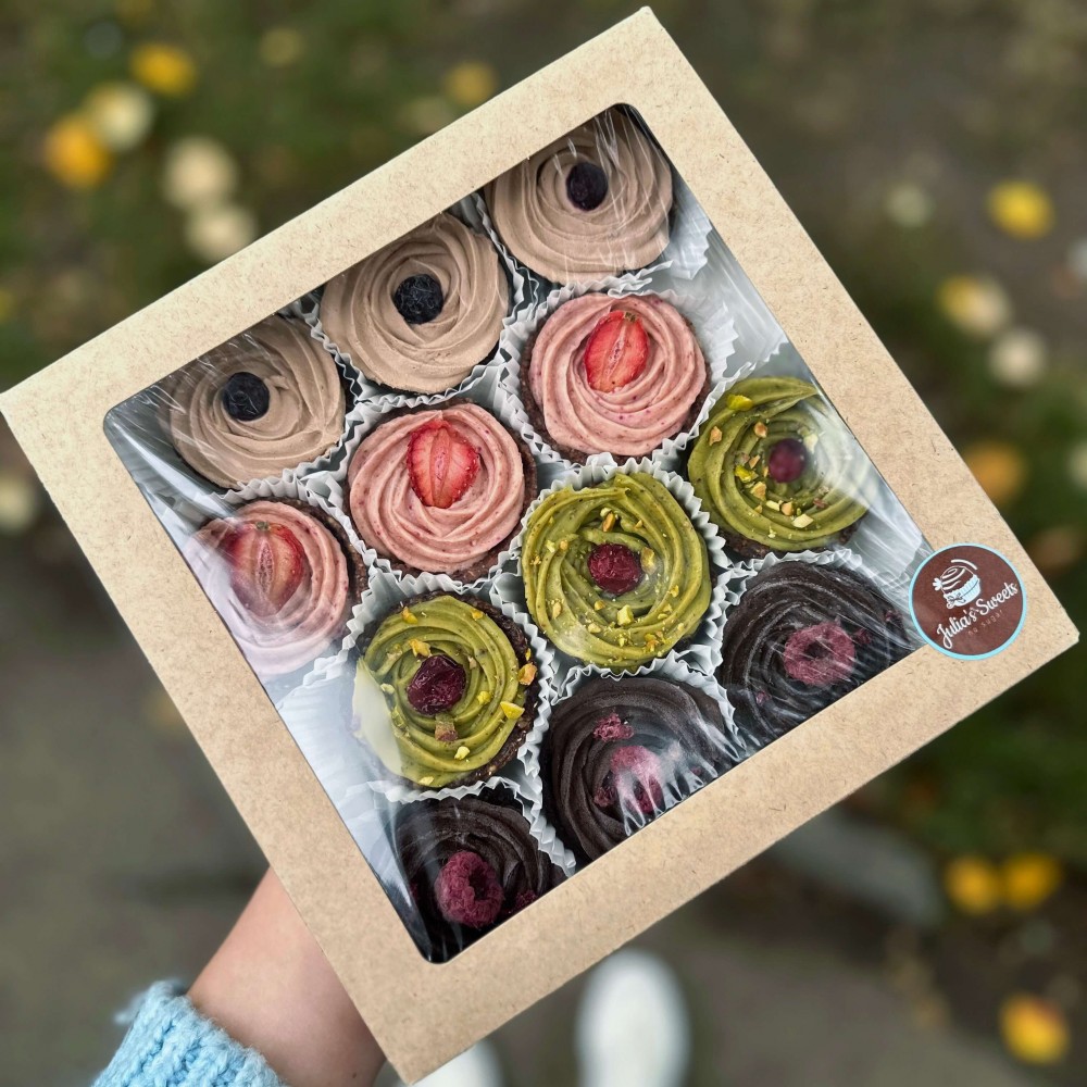 Prăjituri fără zahăr și fără gluten set asortat